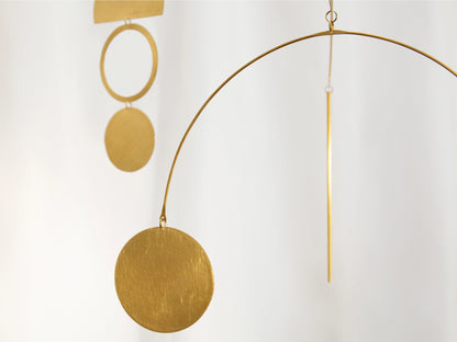 Stéphanie Barbié Atelier %uyum_store% Mid Century Kinetic Mobile Brass | Model 1938 Decoration