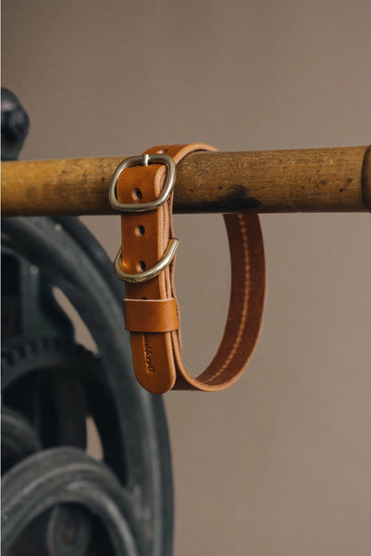 UYUM %uyum_store% Leather Dog Collar. Fir