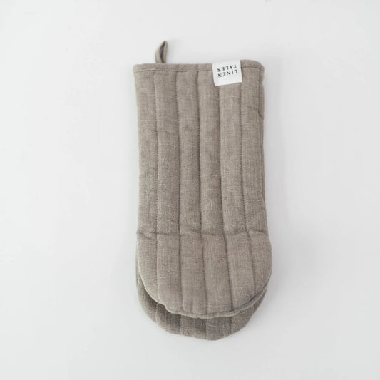 Linen Tales %uyum_store% Natural Linen Oven Mitt