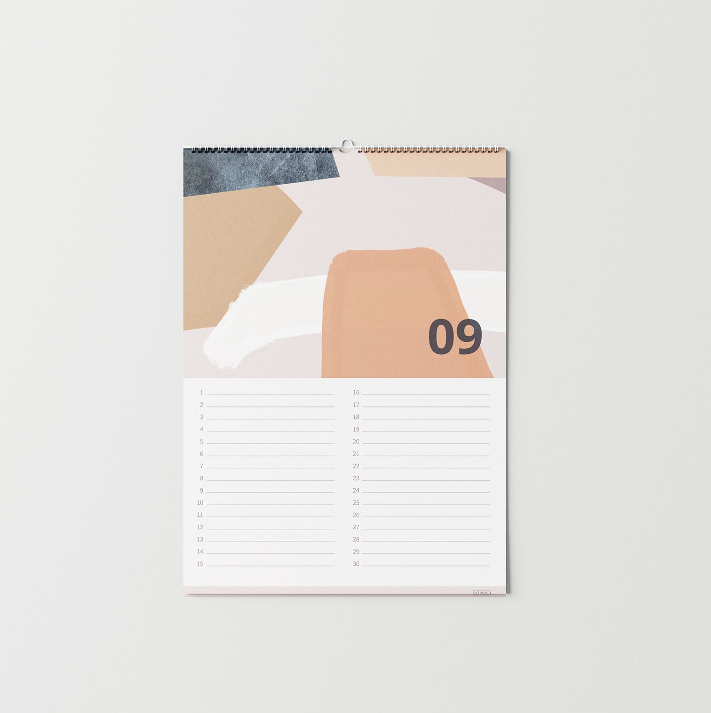 SOMAJ %uyum_store% Birthday Calendar Calendars, Organizers & Planners