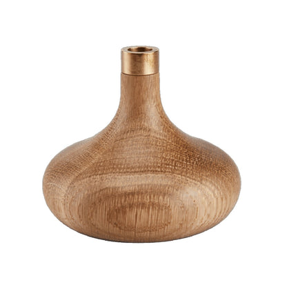 OVO Things %uyum_store% Wooden Candle Holder Oak Candle Holders